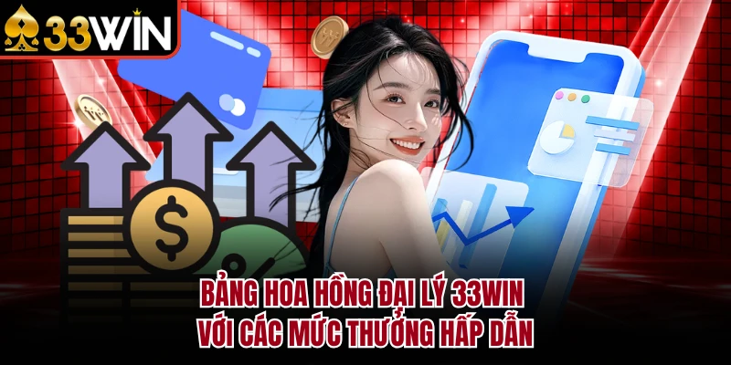 Đại Lý 33Win - Hướng Dẫn Đăng Ký & Bảng Hoa Hồng Chi Tiết 2026 4 Bảng hoa hồng đại lý 33Win với các mức thưởng hấp dẫn