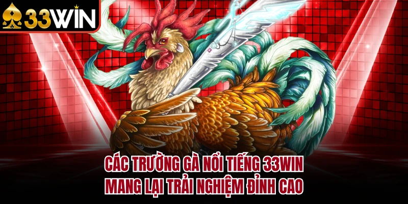Các Trường Gà Nổi Tiếng 33WIN Mang Lại Trải Nghiệm Đỉnh Cao 10 Các Trường Gà Nổi Tiếng 33WIN Mang Lại Trải Nghiệm Đỉnh Cao